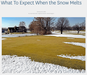 2025 USA Snow Melt Expectations article