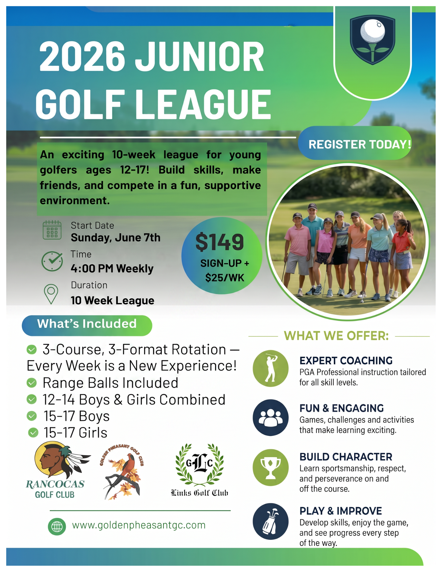 Junior Golf League